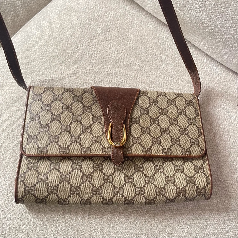 Gucci vintage brown shoulder bag - Picture 9 of 10